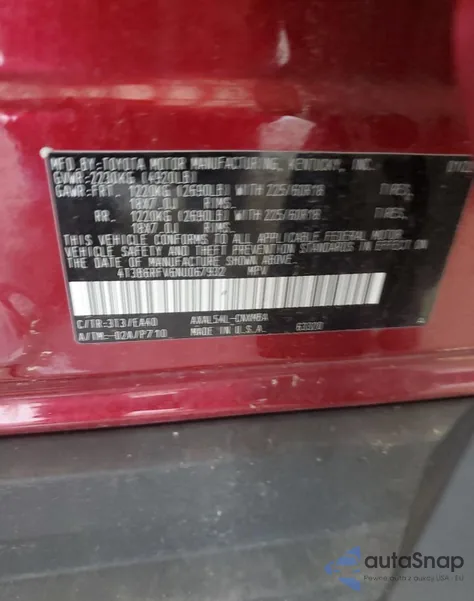 2022 Toyota Rav4 Xle Premium из США, поврежденный, VIN 4T3B6RFV6NU067932